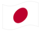 Bandiera animata Giappone