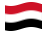 Yemen-Bandiera sventolante