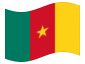 Bandiera animata Camerun