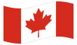 Bandiera animata Canada