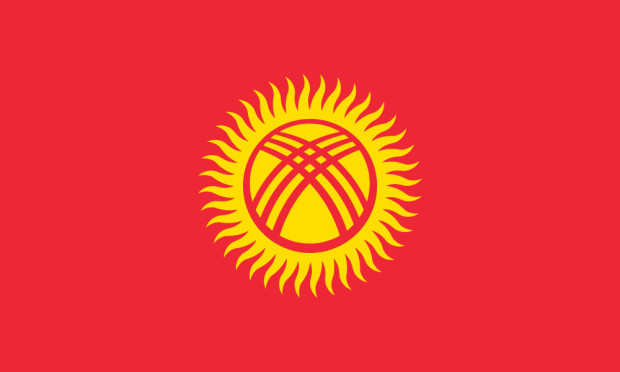 Bandiera Kirghizistan, Bandiera Kirghizistan