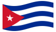 Bandiera animata Cuba