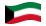 Kuwait-Bandiera sventolante