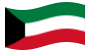 Kuwait-Bandiera sventolante