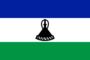 Grafica della bandiera Lesotho