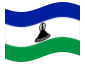 Bandiera animata Lesotho