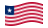 Liberia-Bandiera sventolante