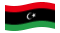 Libia-Bandiera sventolante