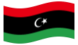Bandiera animata Libia