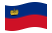 Liechtenstein-Bandiera sventolante