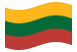 Lituania-Bandiera sventolante