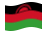 Malawi-Bandiera sventolante