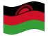 Malawi-Bandiera sventolante
