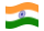 India-Bandiera sventolante