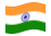 India-Bandiera sventolante