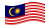 Malesia-Bandiera sventolante