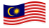 Malesia-Bandiera sventolante