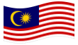 Bandiera animata Malesia