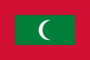 Grafica della bandiera Maldive