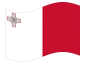 Bandiera animata Malta