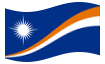 Bandiera animata Isole Marshall