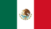 Grafica della bandiera Messico