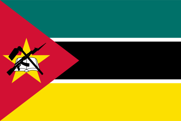 Bandiera Mozambico, Bandiera Mozambico