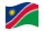 Namibia-Bandiera sventolante