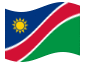 Bandiera animata Namibia
