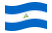 Nicaragua-Bandiera sventolante