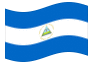 Bandiera animata Nicaragua