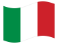 Bandiera animata Italia
