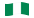 Nigeria-Bandiera sventolante