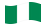 Nigeria-Bandiera sventolante