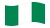 Nigeria-Bandiera sventolante