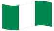 Bandiera animata Nigeria