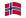 Norvegia-Bandiera sventolante