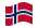 Norvegia-Bandiera sventolante