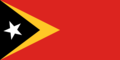 Grafica della bandiera Timor Est