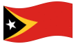 Bandiera animata Timor Est