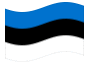 Bandiera animata Estonia