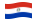 Paraguay-Bandiera sventolante