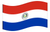 Bandiera animata Paraguay