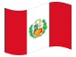 Bandiera animata Perù