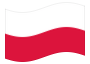 Bandiera animata Polonia