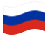 Russia-Bandiera sventolante