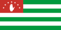 Grafica della bandiera Abkhazia