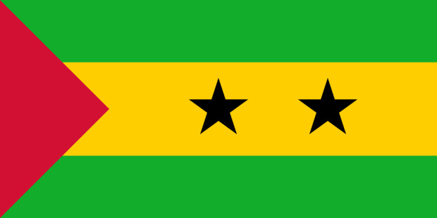 Bandiera São Tomé e Príncipe
