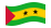 São Tomé e Príncipe-Bandiera sventolante