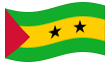 Bandiera animata São Tomé e Príncipe